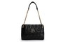Lucky Bees Bolso de Hombro Negro en Polipiel